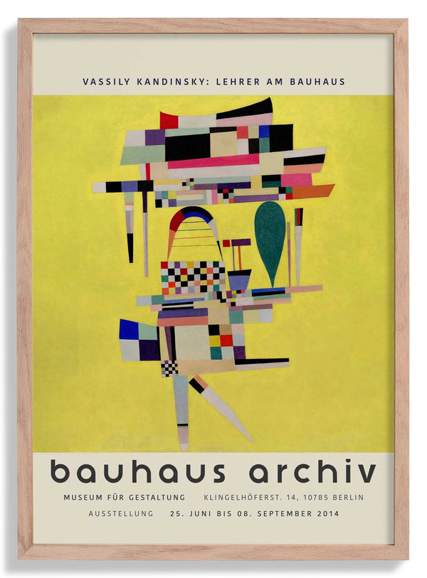 Yellow Painting by Wassily Kandinsky Exhibition