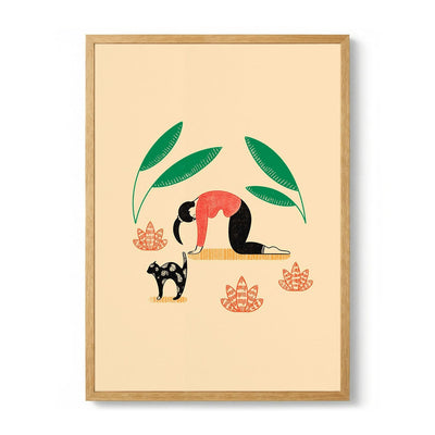 Yoga Cat Cow di Nicole Marra
