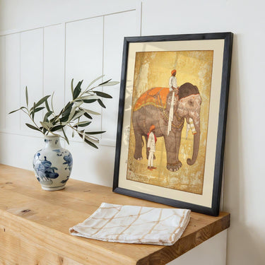 Zo Elephant 1931 by Hiroshi Yoshida - Kuriosis Fine Art GmbH