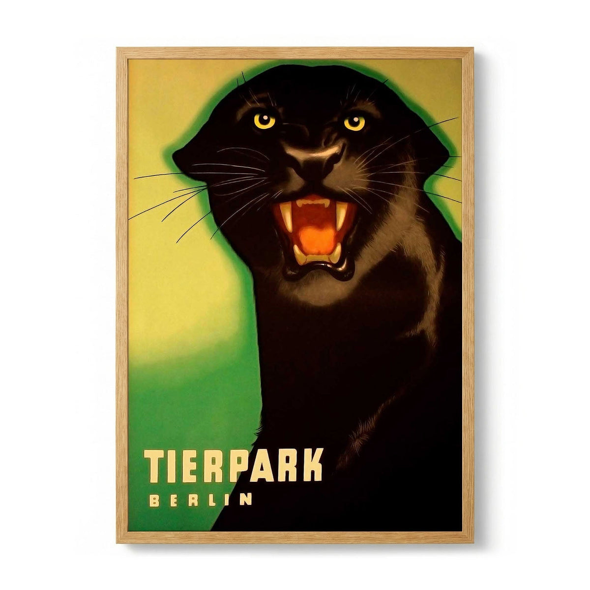 Zoo Tierpark Berlin Panther - S - 29.7 x 42cm (A3) / 225g Fine Art Paper