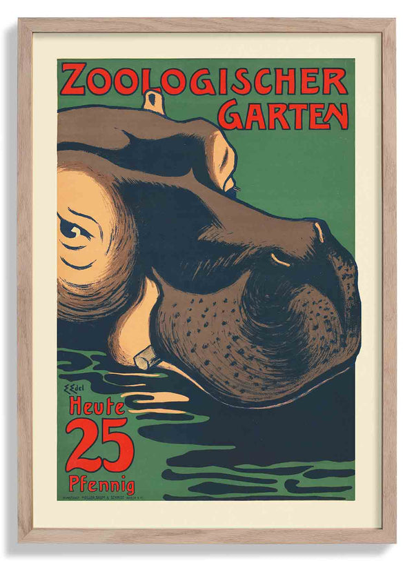 Zoologischer Garten Hippo von Garten