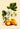 Papaya-Weinlese-Plakat