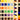 Gráfico de colores familiares Vintage Lámina artística