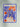 Flowers Vase blue orange Papiers Découpés Art Exhibition Poster