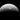 Affiche astronomique de la lune montante