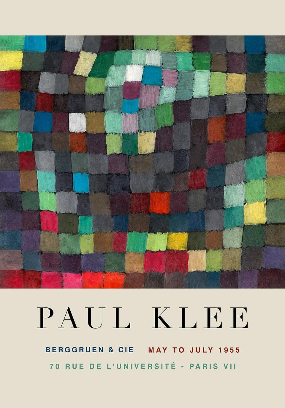 Paul Klee May Picture Art Exhibition Poster – Kuriosis