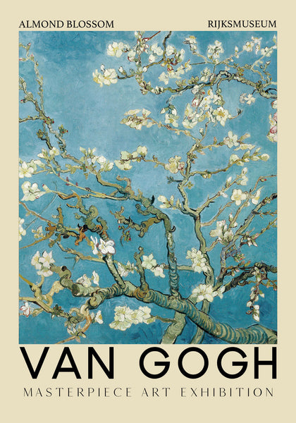 Almond Blossom Van Gogh Art Exhibition Poster – Kuriosis