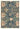 Cartaz do padrão V de madressilva de William Morris