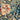 Cartaz do padrão V de madressilva de William Morris